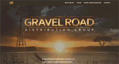 Desktop Screenshot of gravelroadafrica.com